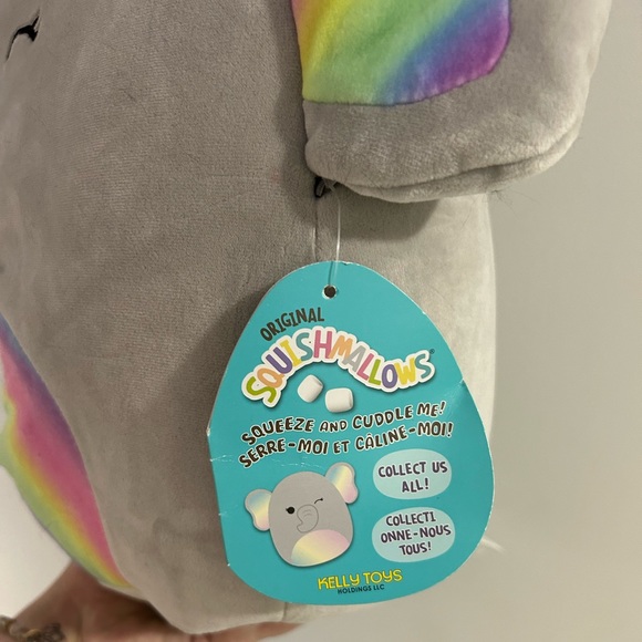 NWT Squishmallow Mila the Elephant 12” Plush - Picture 2 of 3